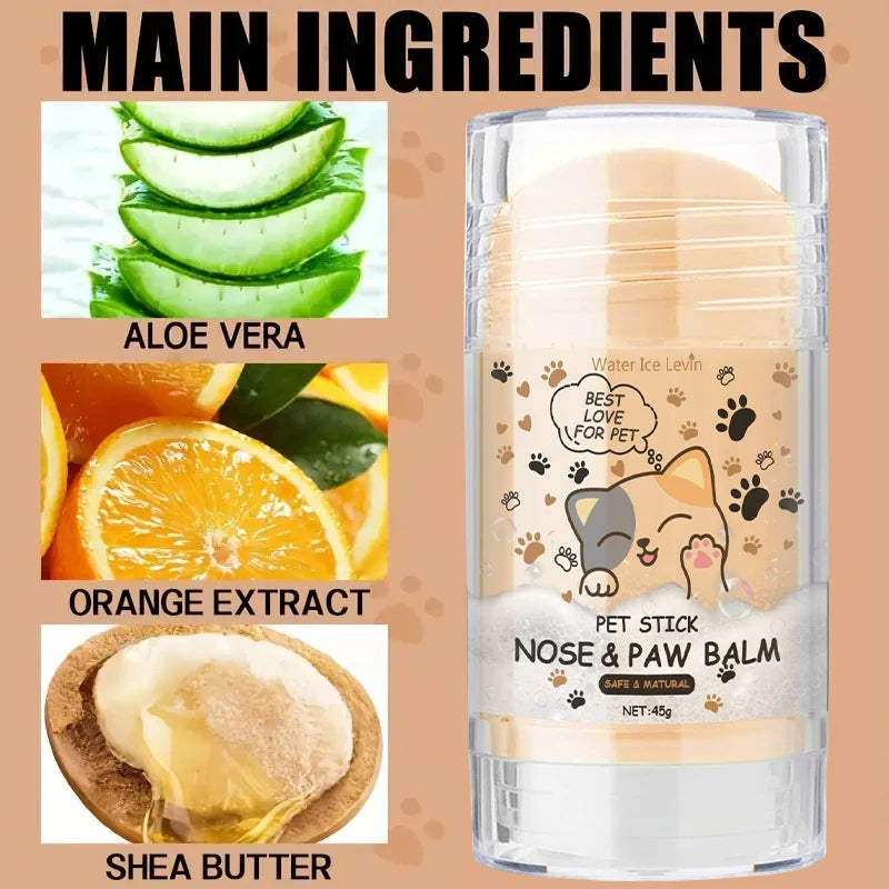 Paw & Nose Balm – Heal and Protect Your Dog or Cat's Cracked Paws (45g)