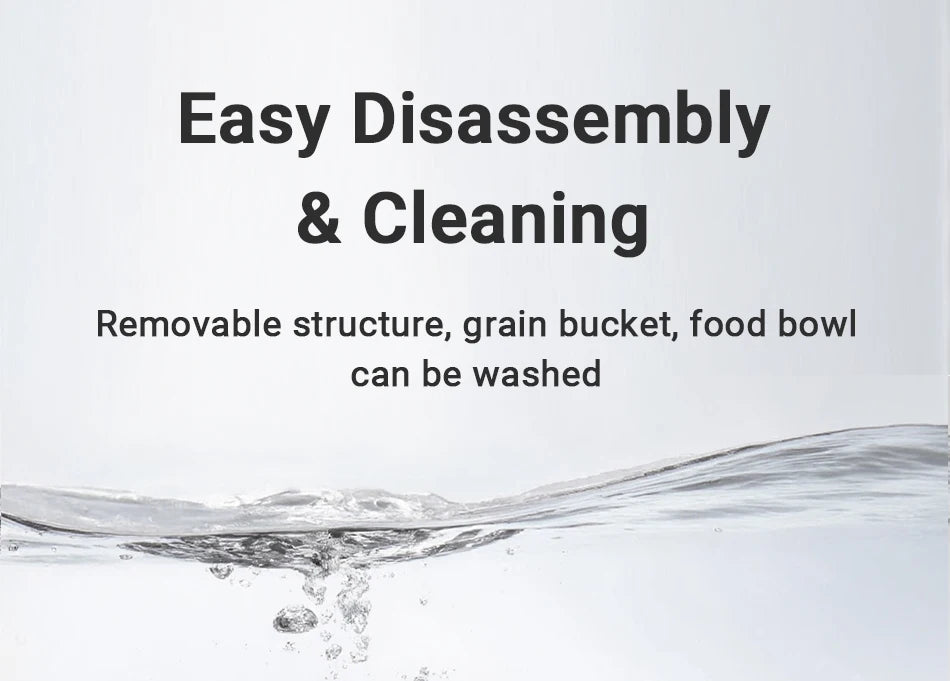 Wi-Fi Enabled ROJECO 2L Pet Feeder: Precise Portions for Cats & Dogs Remotely