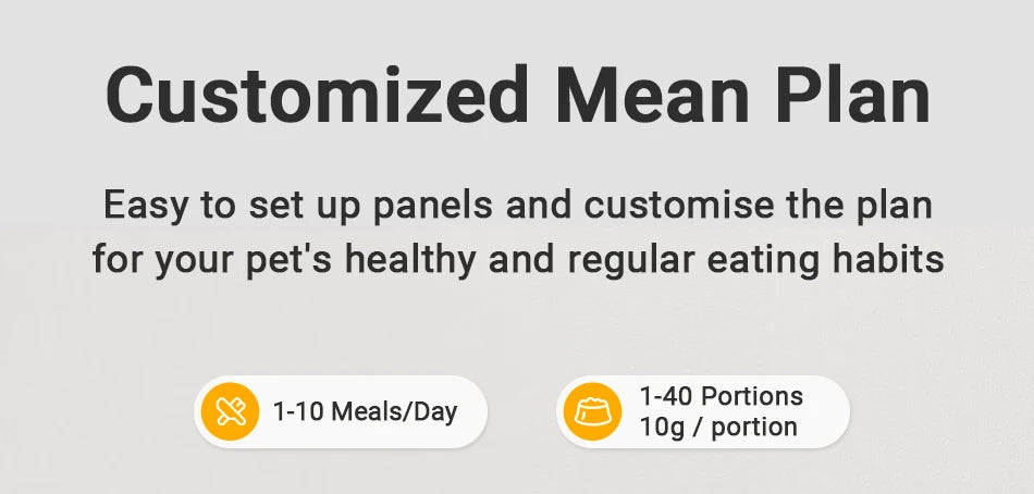 Wi-Fi Enabled ROJECO 2L Pet Feeder: Precise Portions for Cats & Dogs Remotely