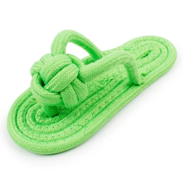 Dog Chewing Toy Cotton Slipper Rope Toy for Small Large Dogs  Pet Teeth Training Molar Toys Interactive Dog Toy Dog Accessories
