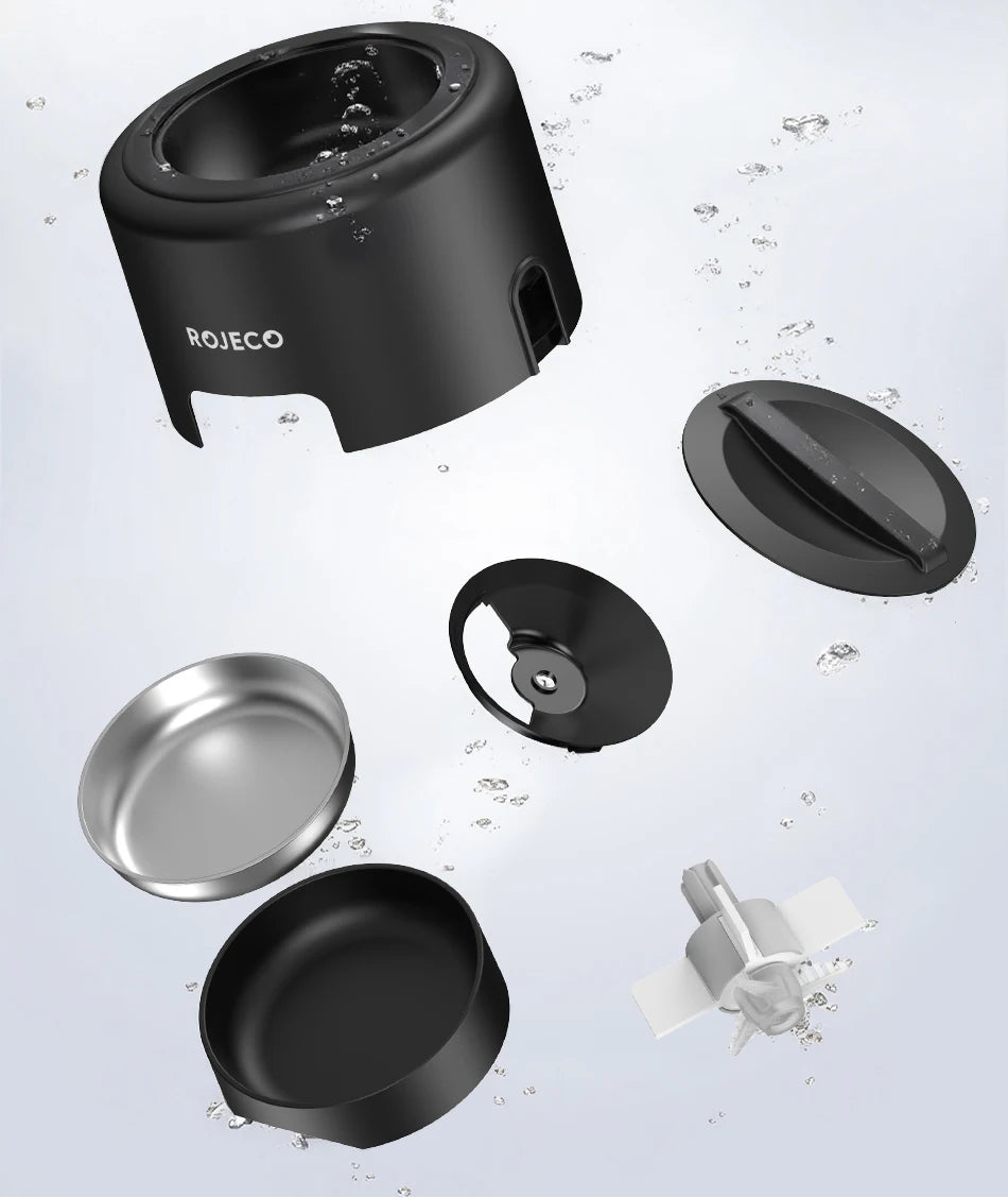 Wi-Fi Enabled ROJECO 2L Pet Feeder: Precise Portions for Cats & Dogs Remotely