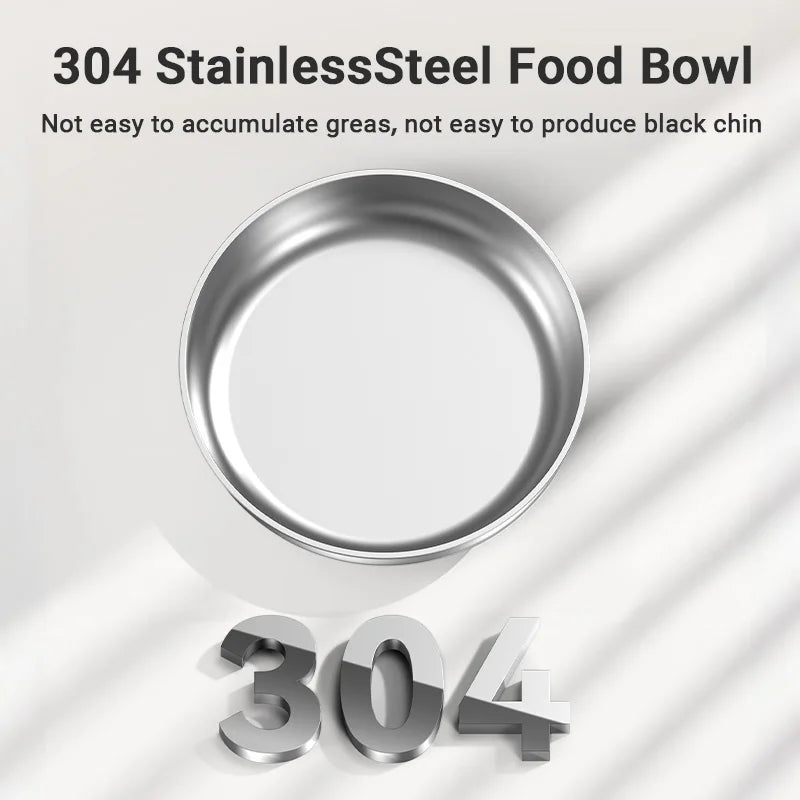 Wi-Fi Enabled ROJECO 2L Pet Feeder: Precise Portions for Cats & Dogs Remotely