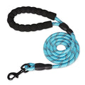 Reflective Leash for Strong Dogs – Comfortable Padded Handle and Double Reinforced Heavy Duty Handle