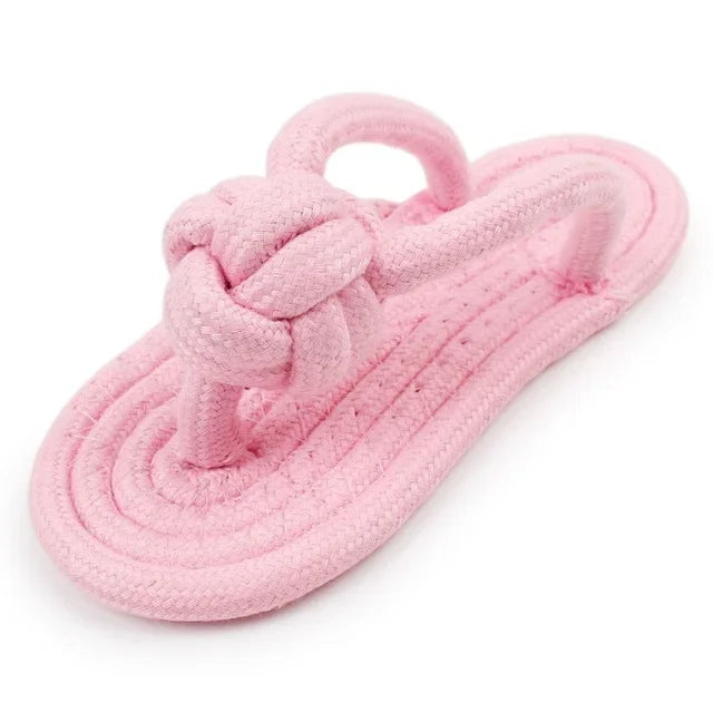 Dog Chewing Toy Cotton Slipper Rope Toy for Small Large Dogs  Pet Teeth Training Molar Toys Interactive Dog Toy Dog Accessories