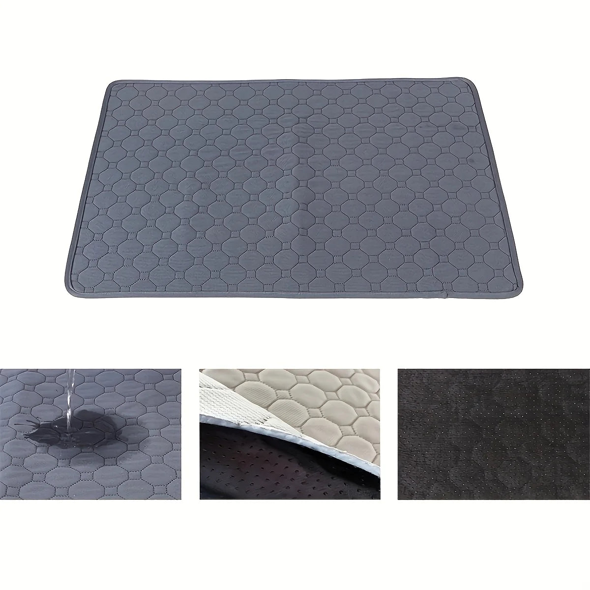Winter Dog Pee Pad Reusable Washable Dog Urine Mat Car Seat Floor Sofa Waterproof Absorbent Puppy Cat Training Pet Supplies
