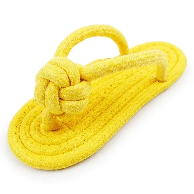Dog Chewing Toy Cotton Slipper Rope Toy for Small Large Dogs  Pet Teeth Training Molar Toys Interactive Dog Toy Dog Accessories